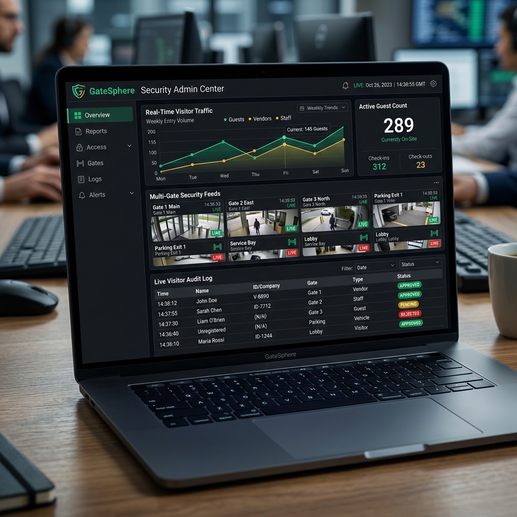 Step 3 Security Admin Control Dashboard UI Preview